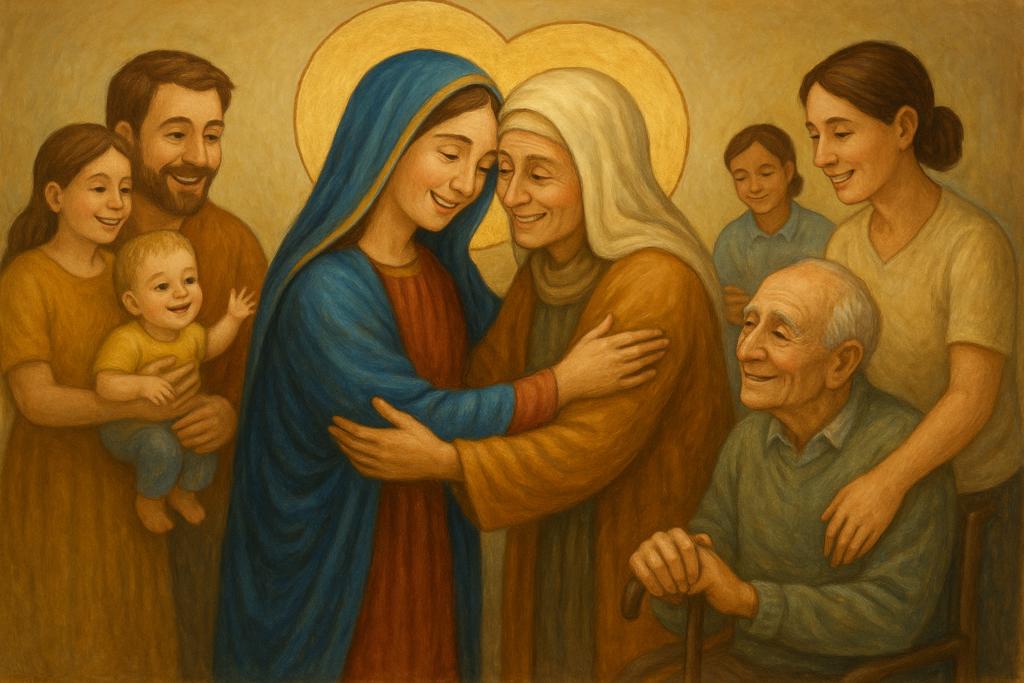 Preghiera a Maria della Visitazione per la Gioia nel Servizio ai Fratelli e ai Bisognosi